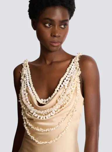 Balmain Silk shell dress | Thumbnail 6