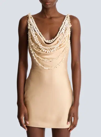 Balmain Silk shell dress | Thumbnail 7