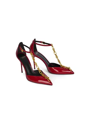 Balmain Sync patent leather stilettos | Thumbnail 3 Balmain Sync patent leather stilettos | Thumbnail 3