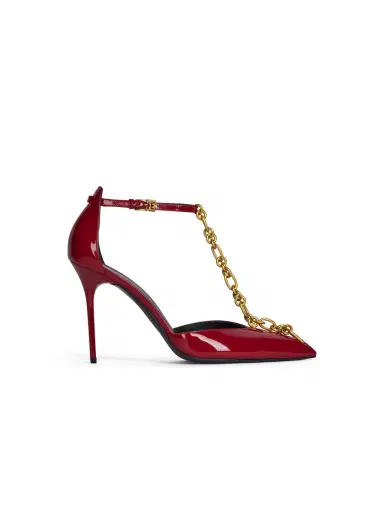 Balmain Sync patent leather stilettos | Thumbnail 1 Balmain Sync patent leather stilettos | Thumbnail 1