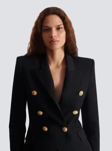 Balmain Grain de poudre 6-buttons fitted jacket | Thumbnail 5 Balmain Grain de poudre 6-buttons fitted jacket | Thumbnail 5