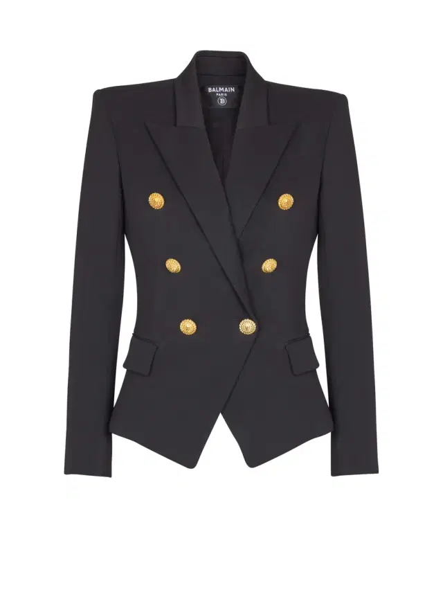 Grain de poudre 6-buttons fitted jacket