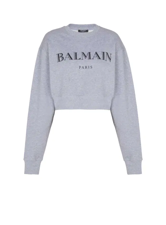 Balmain Printed  crew-neck sweatshirt
