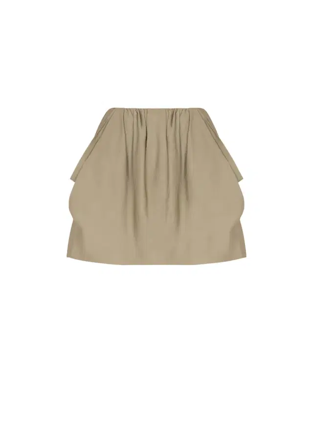 Balmain Cotton poplin balloon skirt