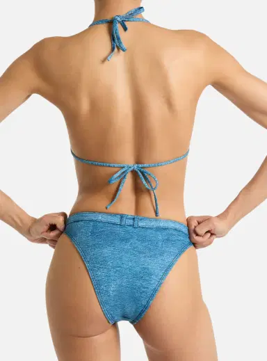 Balmain Denim two-piece swimsuit | Thumbnail 4