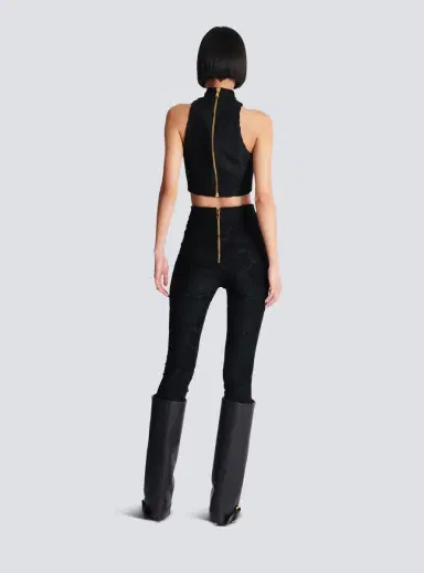Balmain Baroque patterned leggings | Thumbnail 4 Balmain Baroque patterned leggings | Thumbnail 4