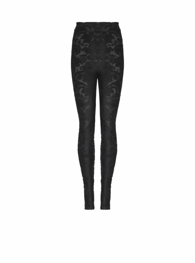 Balmain Baroque patterned leggings