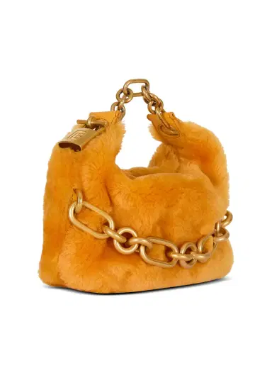 Balmain Mini Sync bag in shearling | Thumbnail 3 Balmain Mini Sync bag in shearling | Thumbnail 3