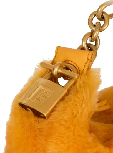 Balmain Mini Sync bag in shearling | Thumbnail 6 Balmain Mini Sync bag in shearling | Thumbnail 6