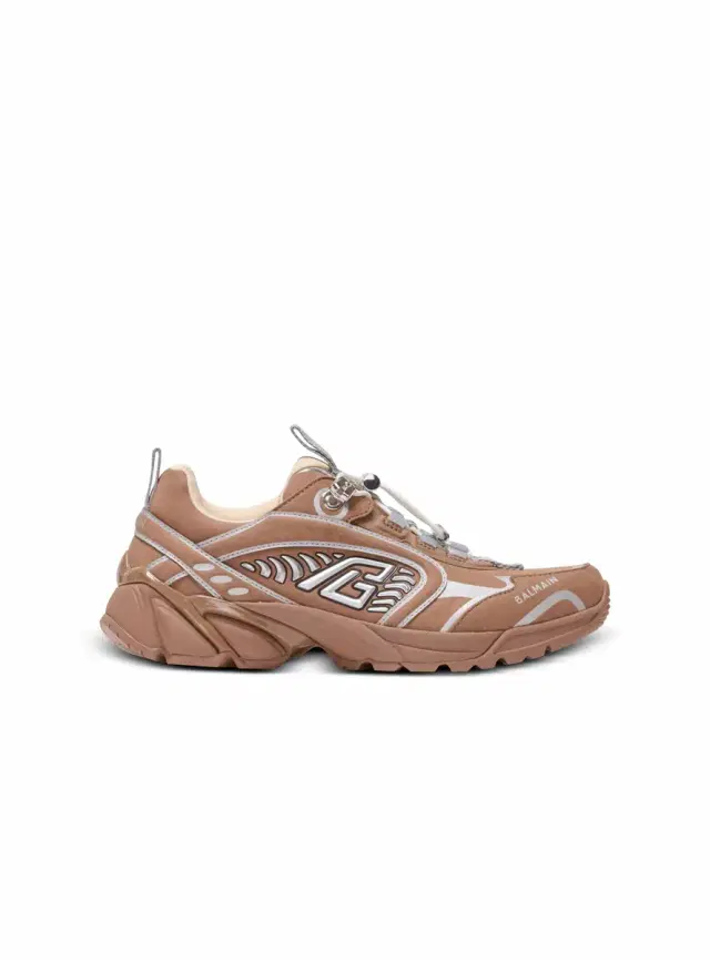 Balmain Cosmic Dust suede sneakers