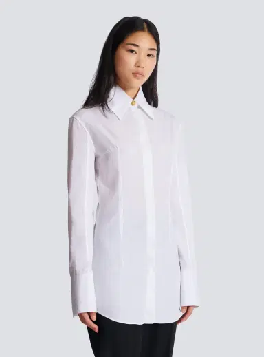 Balmain Cotton poplin shirt | Thumbnail 7 Balmain Cotton poplin shirt | Thumbnail 7