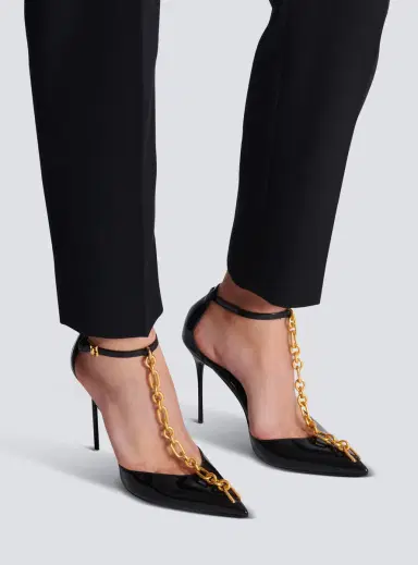 Balmain Sync patent leather stilettos | Thumbnail 2 Balmain Sync patent leather stilettos | Thumbnail 2