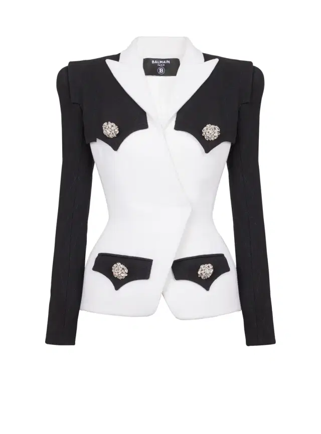 Balmain Double crepe jacket