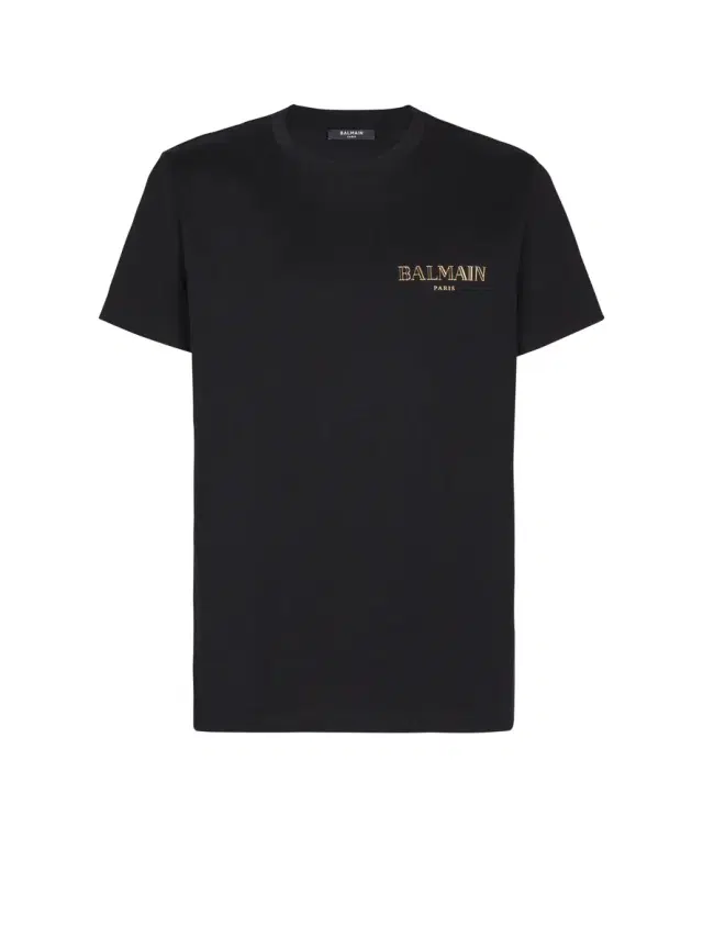 Balmain T-shirt with vintage gel  logo