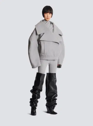 Balmain Wool pea coat | Thumbnail 3 Balmain Wool pea coat | Thumbnail 3