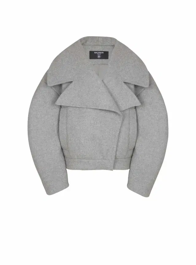 Balmain Wool pea coat