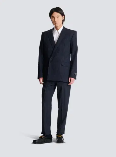 Balmain Wool pinstripe blazer | Thumbnail 2