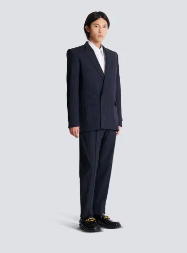 Balmain Wool pinstripe blazer | Thumbnail 3