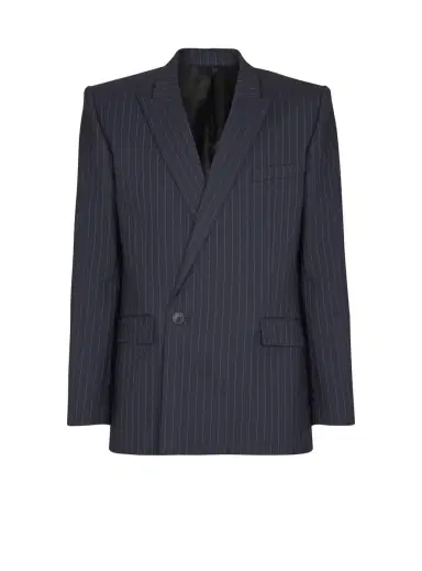Balmain Wool pinstripe blazer | Thumbnail 1