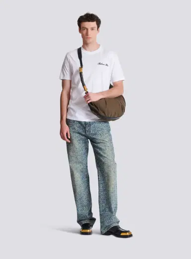 Balmain Embroidered  Signature T-shirt | Thumbnail 2