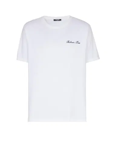 Balmain Embroidered  Signature T-shirt | Thumbnail 1