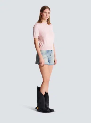 Balmain Emblème-embroidered knit top | Thumbnail 3