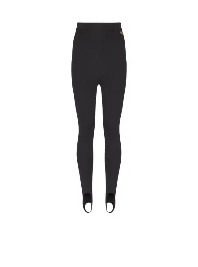 Balmain Jersey stirrup leggings