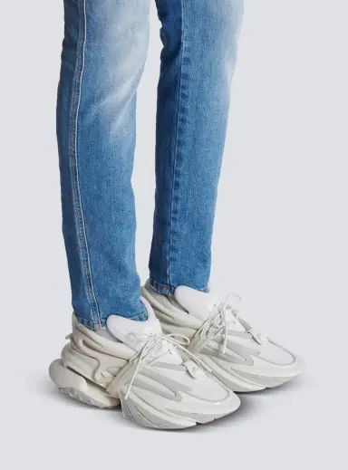 Balmain Neoprene and leather Unicorn low-top sneakers | Thumbnail 2 Balmain Neoprene and leather Unicorn low-top sneakers | Thumbnail 2
