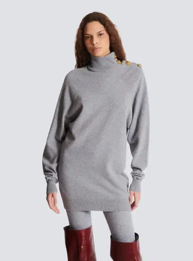 Balmain Short cashmere jumper dress | Thumbnail 5 Balmain Short cashmere jumper dress | Thumbnail 5