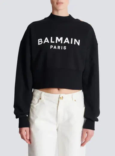 Balmain Printed Paris sweatshirt | Thumbnail 7 Balmain Printed Paris sweatshirt | Thumbnail 7
