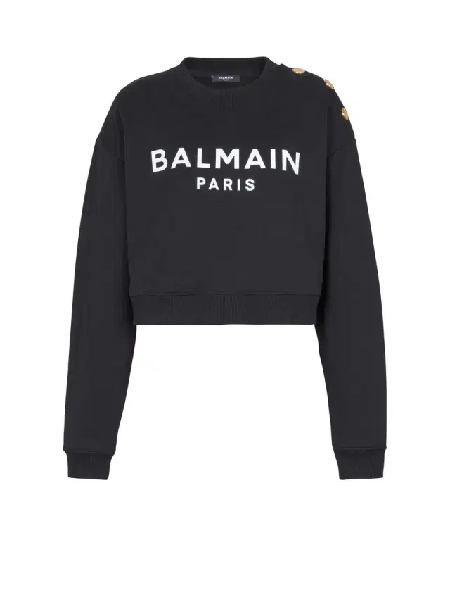 Balmain Printed  Paris sweatshirt