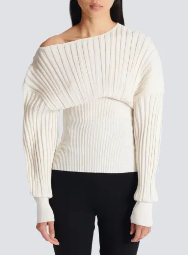 Balmain Tube-knit jumper | Thumbnail 7 Balmain Tube-knit jumper | Thumbnail 7
