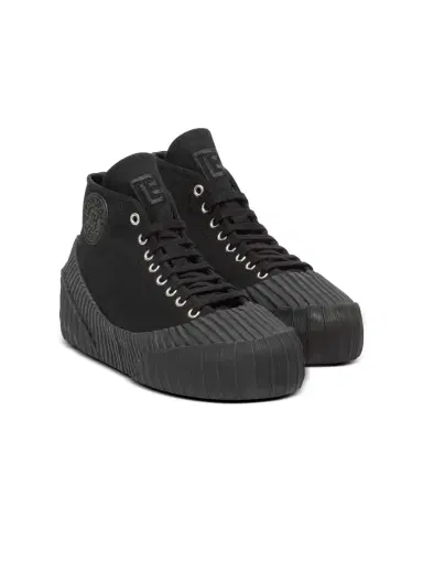 Balmain Riff Low canvas sneakers | Thumbnail 3 Balmain Riff Low canvas sneakers | Thumbnail 3