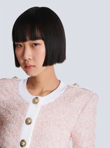 Balmain Short-sleeved knit cardigan | Thumbnail 6