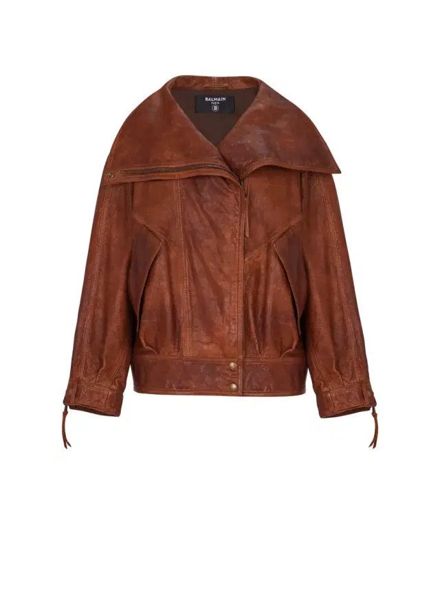 Balmain Lambskin bomber jacket