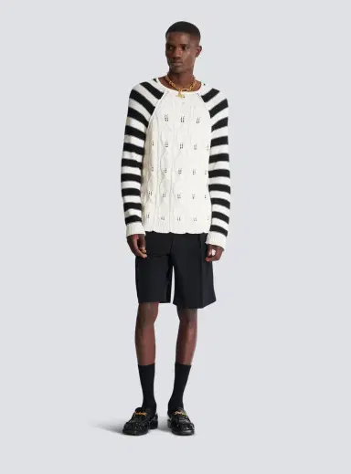 Balmain Cable knit jumper | Thumbnail 2