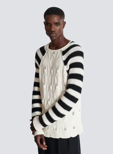 Balmain Cable knit jumper | Thumbnail 5