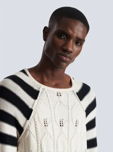 Balmain Cable knit jumper | Thumbnail 6