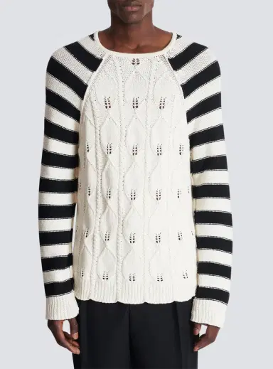 Balmain Cable knit jumper | Thumbnail 7