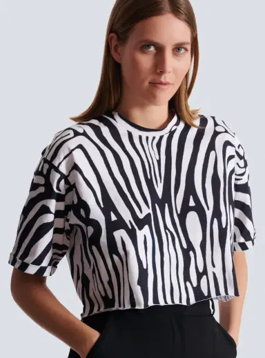 Balmain Zebra  T-shirt | Thumbnail 6