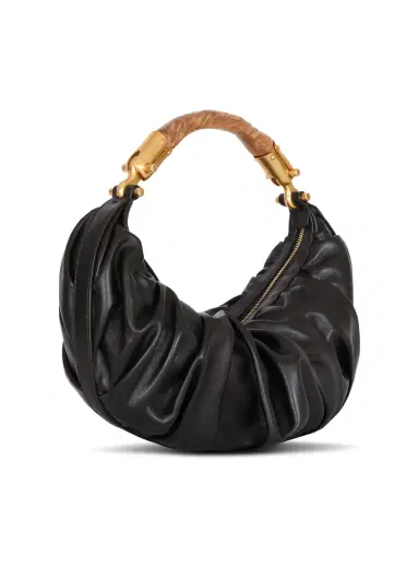 Balmain Medium Ébène bag in calfskin leather | Thumbnail 3