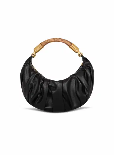 Balmain Medium Ébène bag in calfskin leather | Thumbnail 4