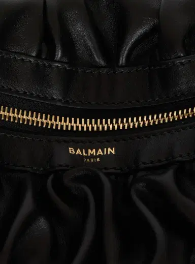 Balmain Medium Ébène bag in calfskin leather | Thumbnail 5