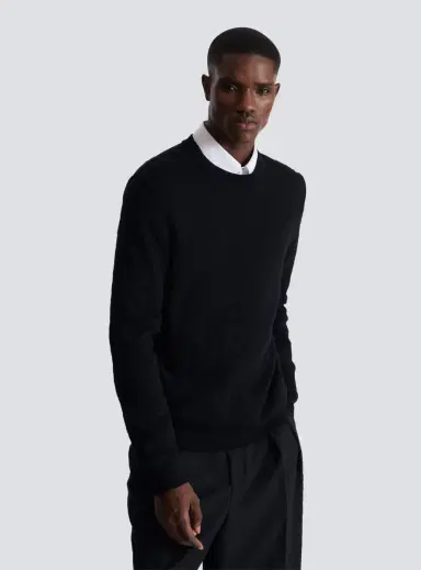 Balmain Monogram knit and leopard pattern jumper | Thumbnail 5 Balmain Monogram knit and leopard pattern jumper | Thumbnail 5