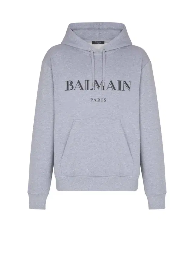 Balmain printed hoodie