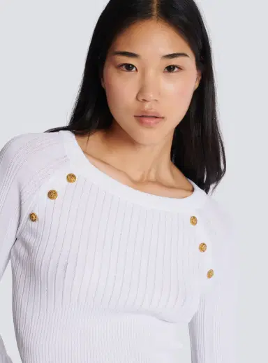 Balmain Knit top with buttons | Thumbnail 6