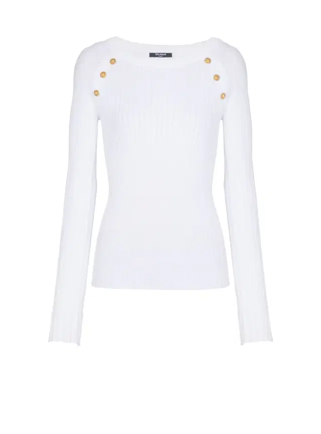 Balmain Knit top with buttons
