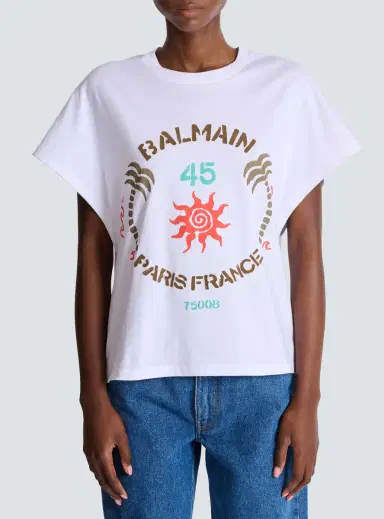 Balmain T-shirt with  Club print | Thumbnail 7