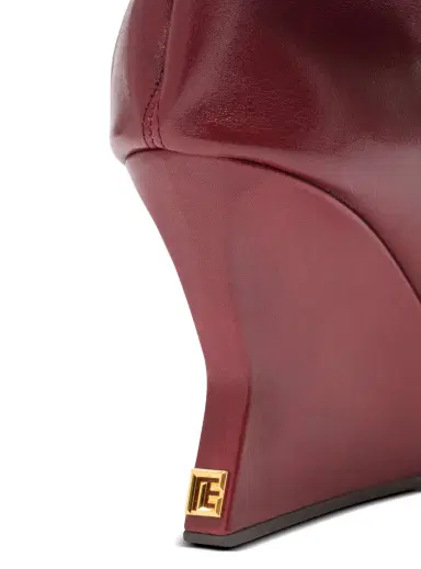 Balmain Wedge thigh-high boots | Thumbnail 5