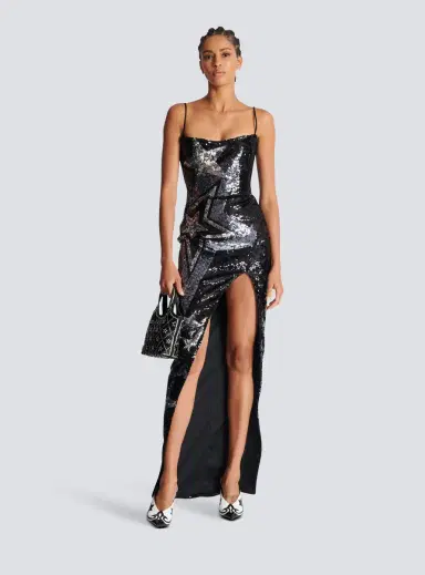 Balmain Embroidered maxi dress | Thumbnail 2